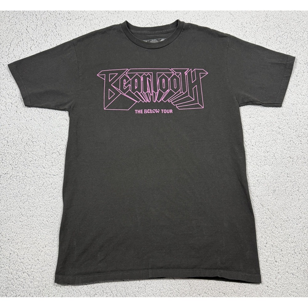 Beartooth Shirt Mens Medium RedBull Records Black Below Tour 2021 Graphic Tee